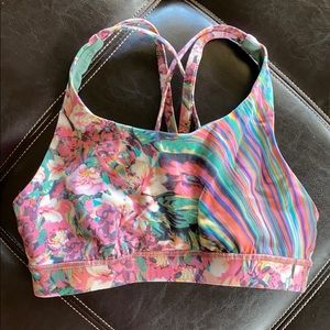 Lululemon Energy Floral Sports bra
